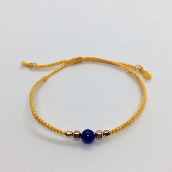 Handmade Beaded Macrame Friendship Bracelet - Picture 9 of 12